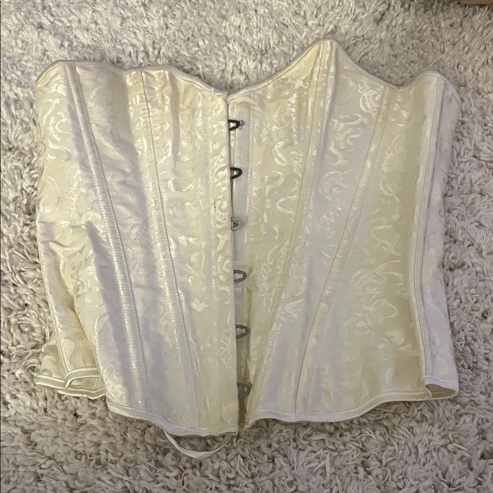White Cream Corset